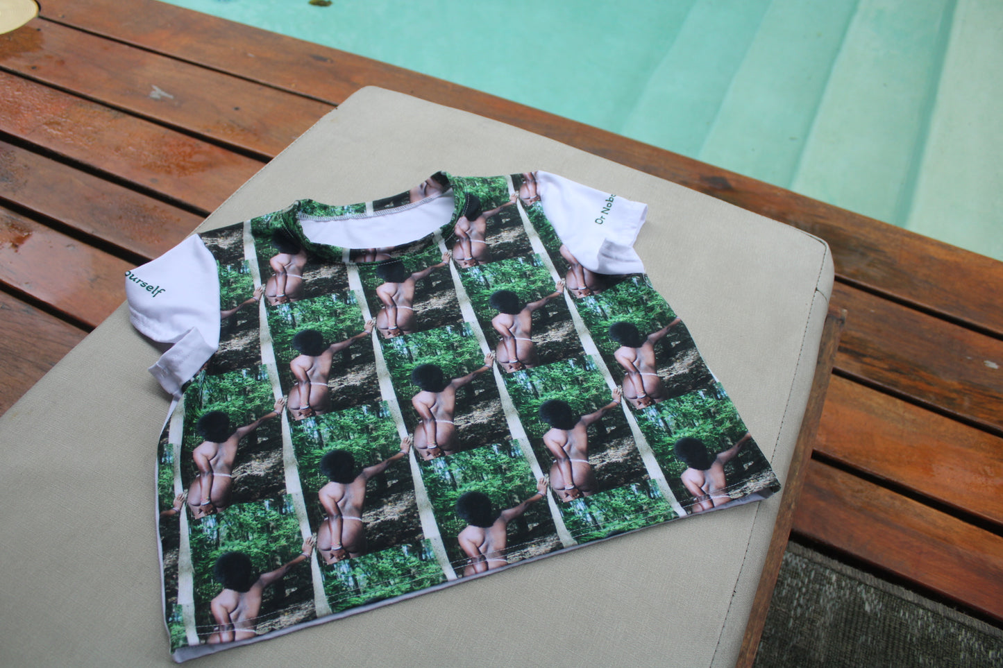 All-Over Print Crop Tee